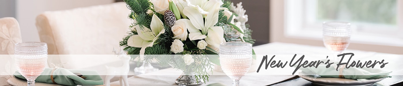 New Year's Flowers Delivery - Send New Year's Flowers