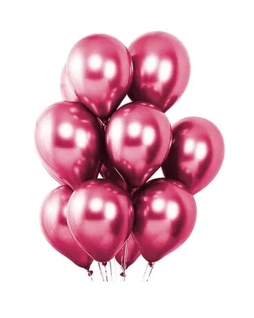 Chrome Shimmer Balloon Bouquet Flower Arrangement
